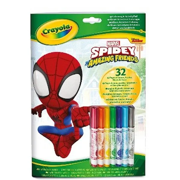 Coloring & Activity Album Spidey Crayola
