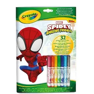 Coloring & Activity Album Spidey Crayola