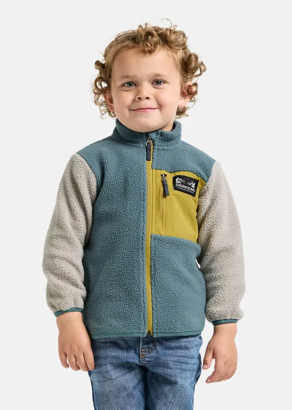 Didriksons Anten, Fleecejacka, Junior, Blå
