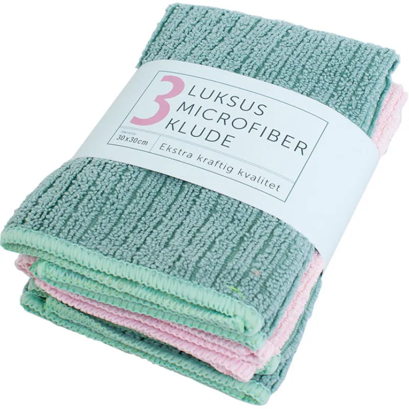 CC Hansen Mikrofiberdukar extra kraftig kvalitet 3-pack