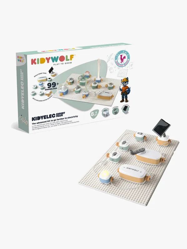 Kidywolf KIDYELEC Experiment Mitt Första Elektronikset Expert