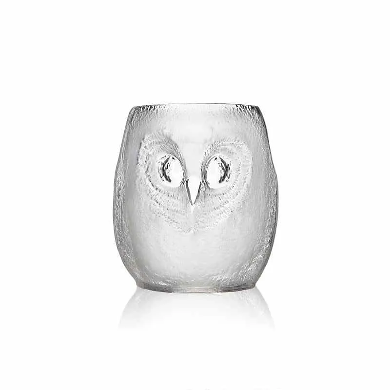 Målerås – Strix – Tumbler dubbel glas – vit kristall design Mats Jonasson