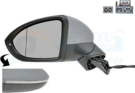 Backspegel VAN WEZEL 5769817
