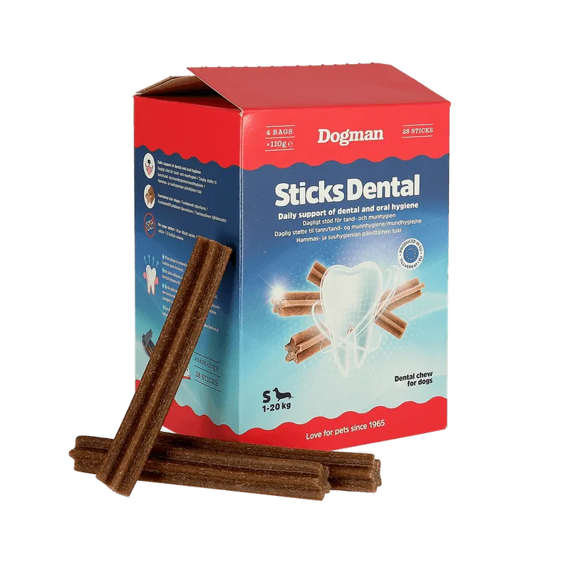 Dogman Sticks Dental S Box (28-Pack)