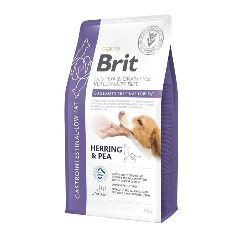 Brit Veterinary Diets Dog Grain Free Gastrointestinal-Low fat (#9626)