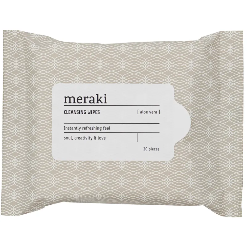 Meraki Cleansing Wipes Aloe Vera 20 st