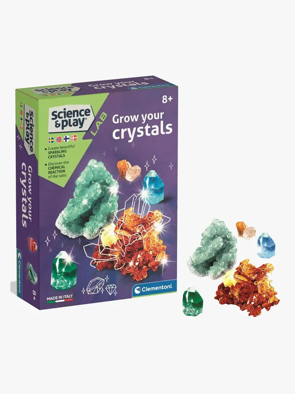 Mini Crystals Experimentlåda Clementoni