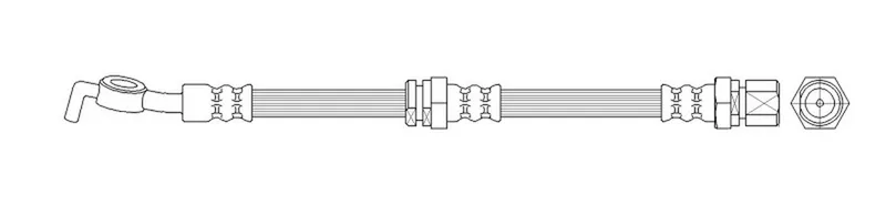 Bromsslang K&K FT0604