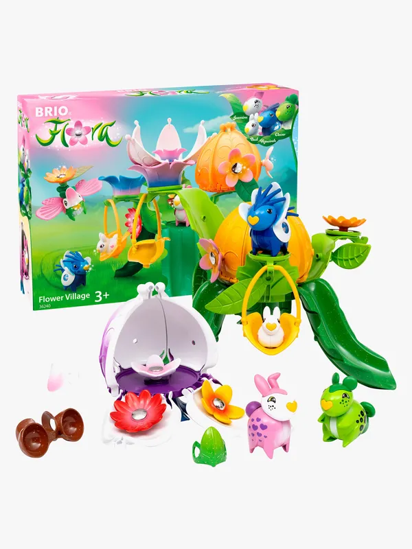 Flora Blomsterbyn Lekset (36240) Brio