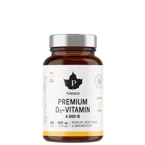 Premium D-Vitamin 60 kapslar - Pureness