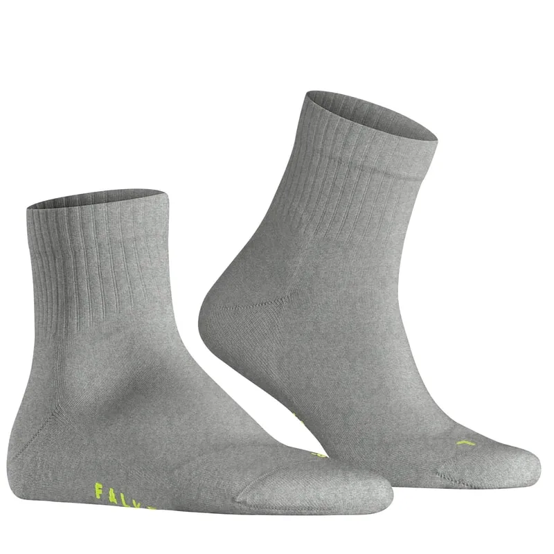 FALKE Run Rib Short Socks Gray 35-36