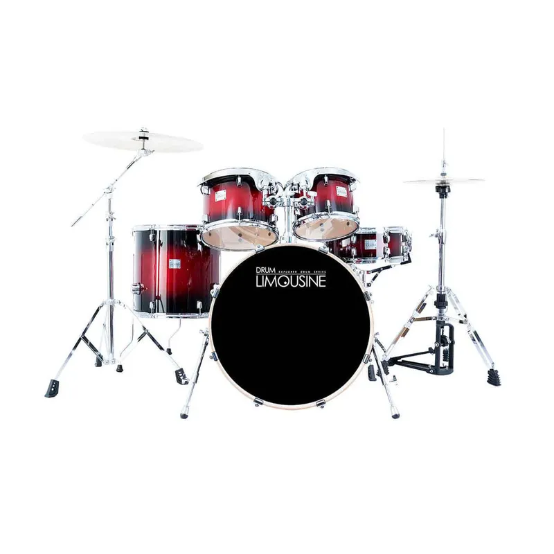 Drum Limousine Explorer 22 RF trumset red fade