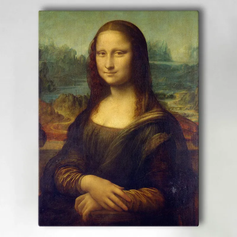 Canvastavla / Tavla – Mona Lisa – 40×30 cm – Canvas