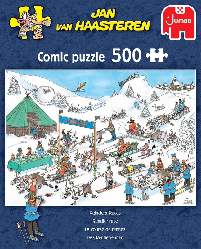 Jan Van Haasteren Pussel – Rentävling 500 bitar