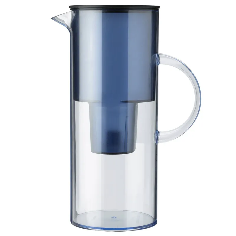 Stelton EM77 kanna med vattenfilter 2 L Blue
