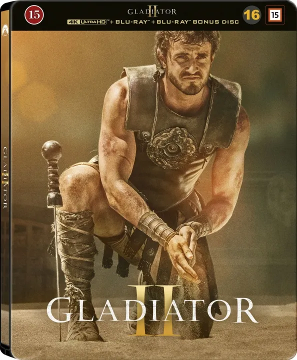Gladiator II Limited Steelbook Deluxe edition (4K UHD & Blu-ray)