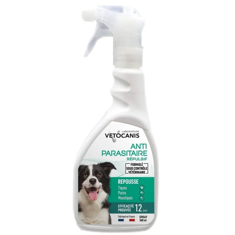Vetocanis Anti-parasit Spray till Hund 500 ml