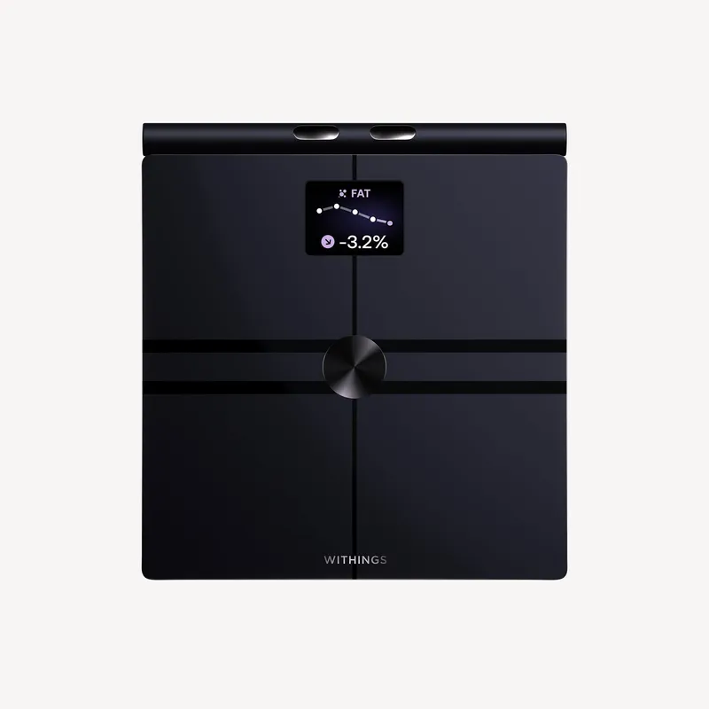 Withings Analysvåg BodyFit - Black Mörkgrå
