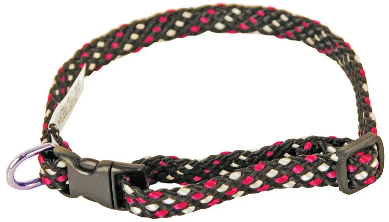 Valphalsband Ställbart Svart