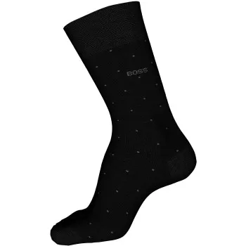 BOSS Strumpor Business Mercerized Cotton George Dots Sock Svart Strl 43/44 Herr