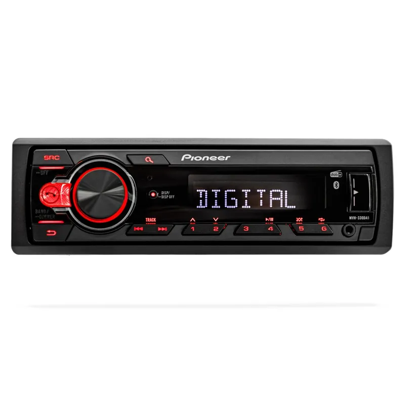 Pioneer MVH-330DAB Bluetooth bilradio