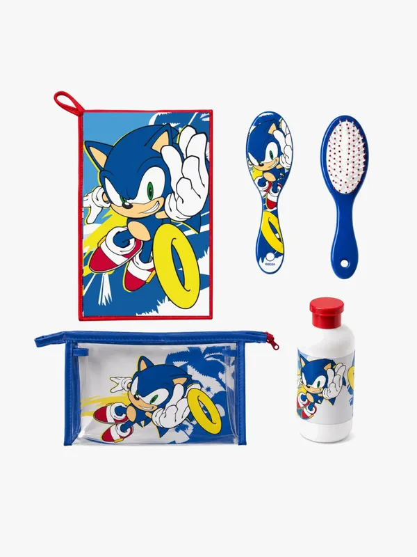 Sonic Necessär med Handduk Hårborste & Flaska