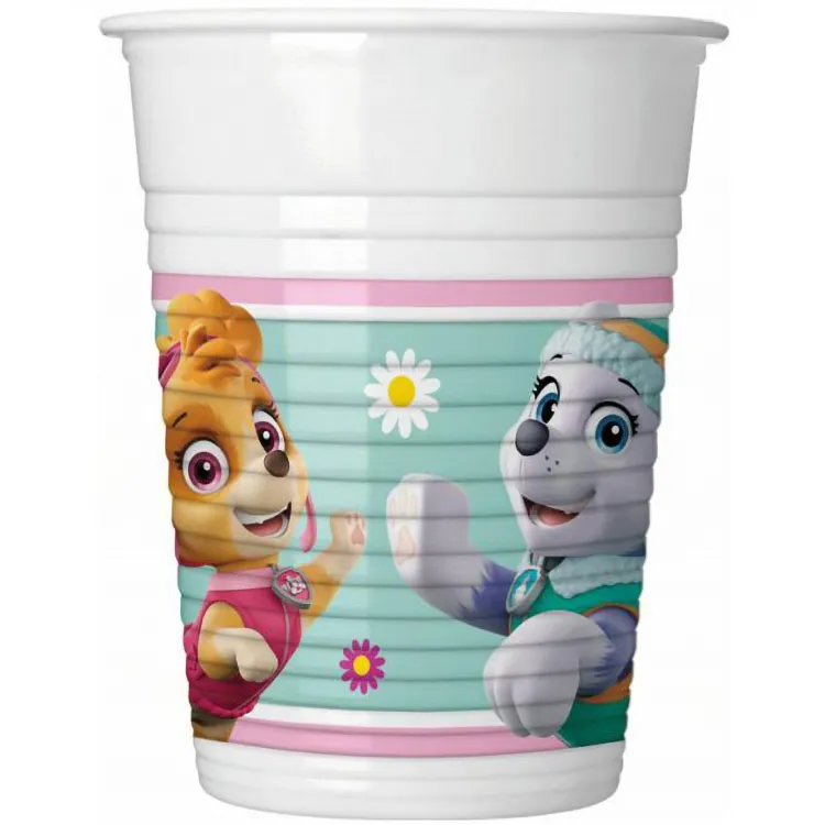 Paw Patrol Skye & Everest Muggar 200ml 8-pack