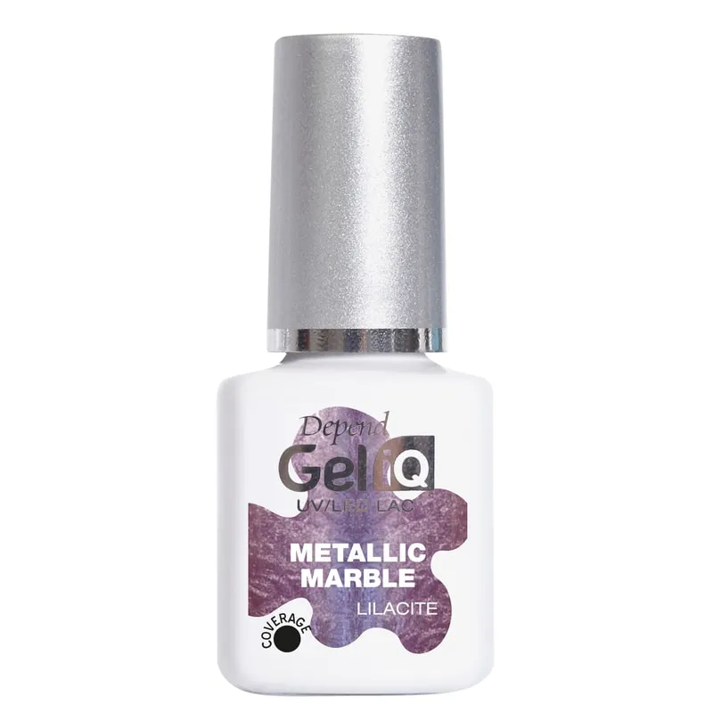 Depend Gel iQ Effects Metallic Marble Lilacite