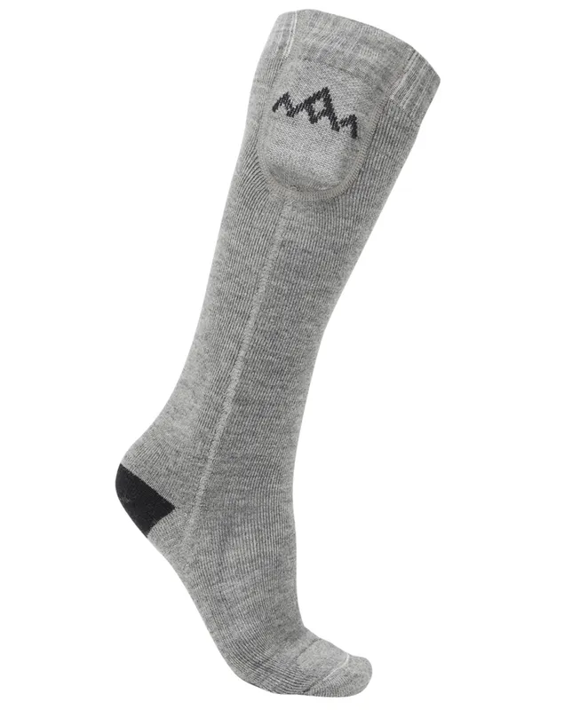 HeatX Heated Everyday Socks w.batteries V2 Grey