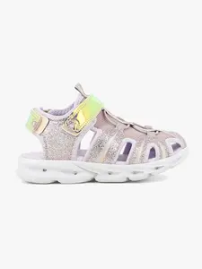 Leaf Skultorp Blinkande Sandaler, Rosa, 29