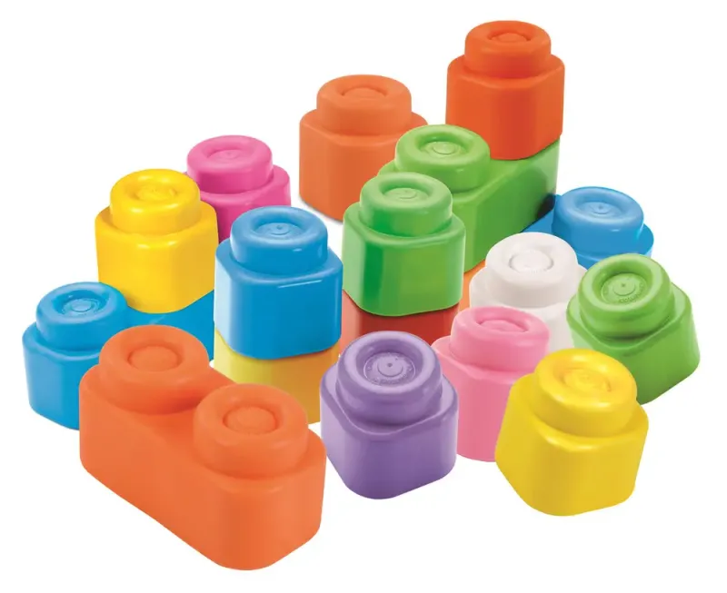 Soft Clemmy Mjuka Byggklossar 20-Pack Clementoni
