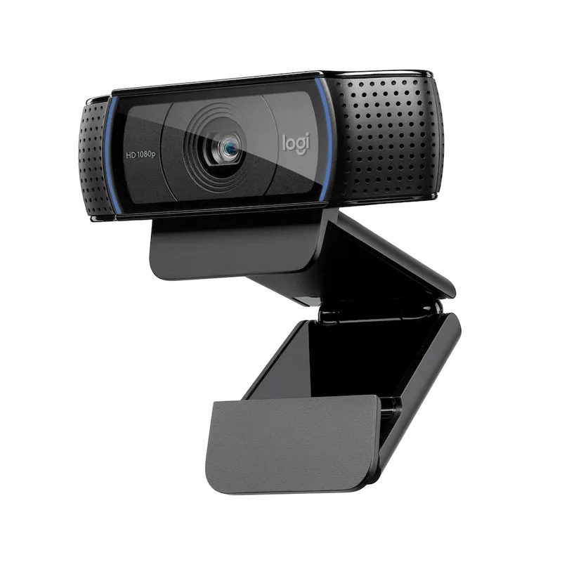 Logitech - C920 HD Pro Webcam USB - Svart