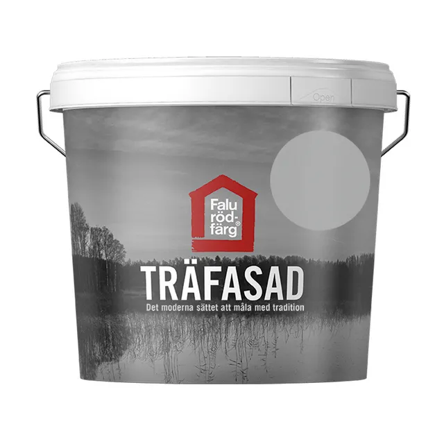 FALU RÖDFÄRG TRÄFASAD GRÅ 5L | Beijerbygg Byggmaterial