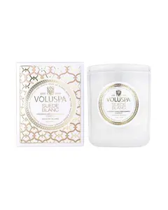 Voluspa Classic Maison Blanc doftljus 60 timmar Suede Blanc