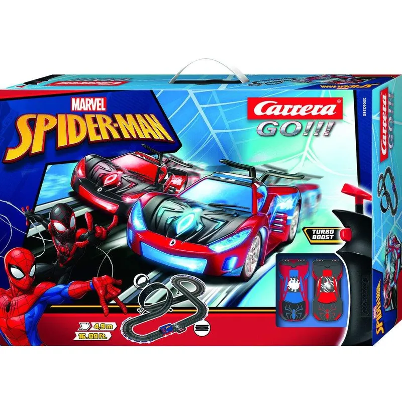 Carrera GO!!! Marvel Spiderman-racingbanan