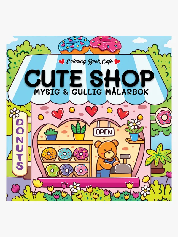Legind A/S Cozy Cute Shop Målarbok