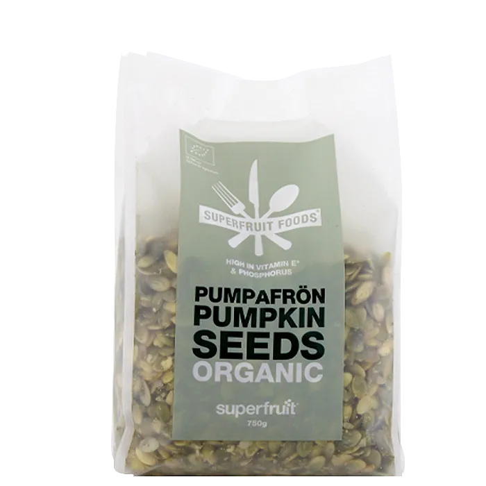 Köp 2 få 20% | Superfruit Foods Pumpafrön 750 g