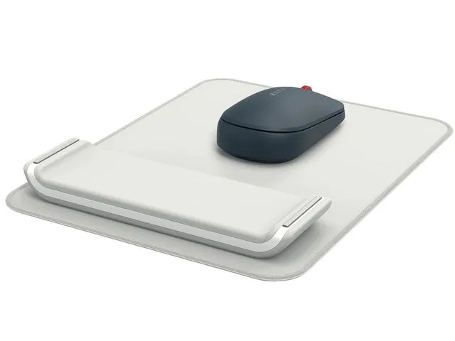 Leitz Ergo musmatta med handledsstöd (ljusgrå)