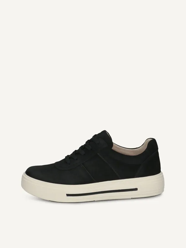 CAPRICE Sneaker, black, made of Leather, Size 39 (#6609)