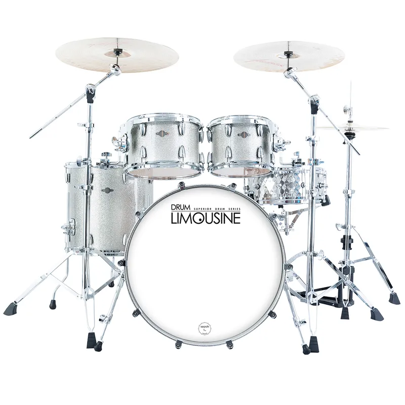 Drum Limousine Superior 22 SS trumset silver sparkle