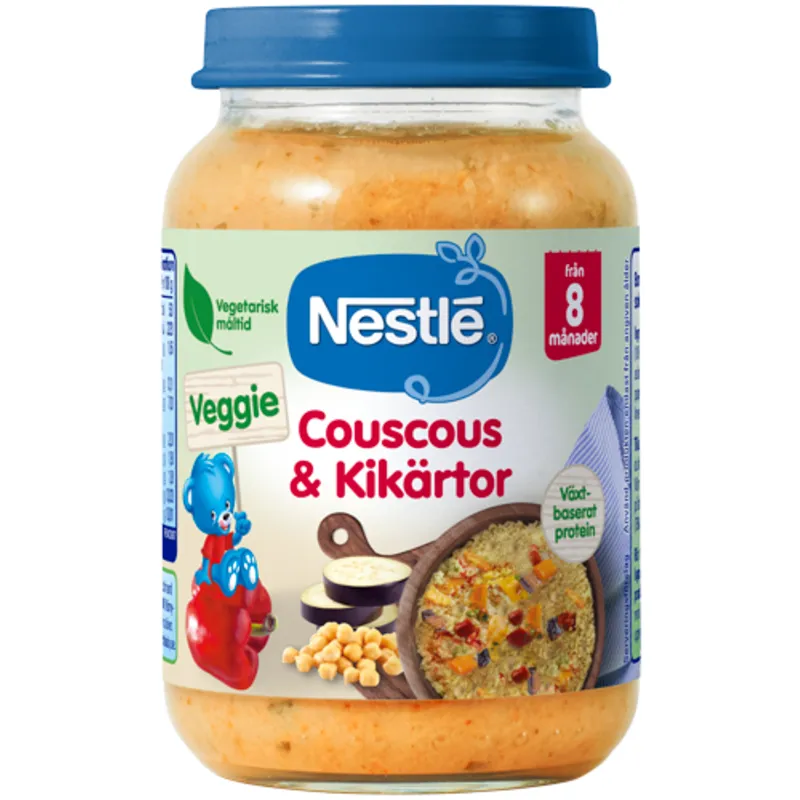 Köp 2 få 25% | Nestlé Couscous & Kikärtor 8m 190 g