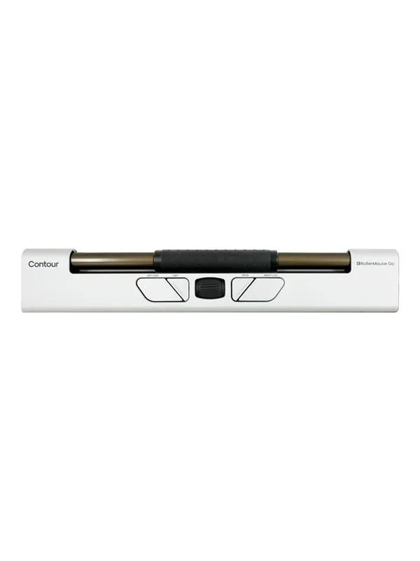 Contour Design Rollermouse Go Rf Wireless + Bluetooth + Usb-a Rullstav Svart, Silver