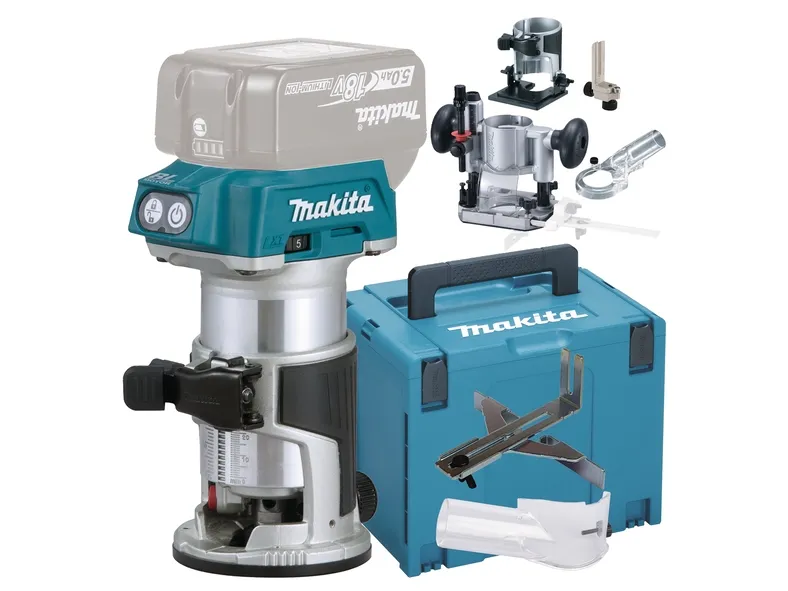 Makita DRT50ZJX5 batteridriven kantfräs 18V