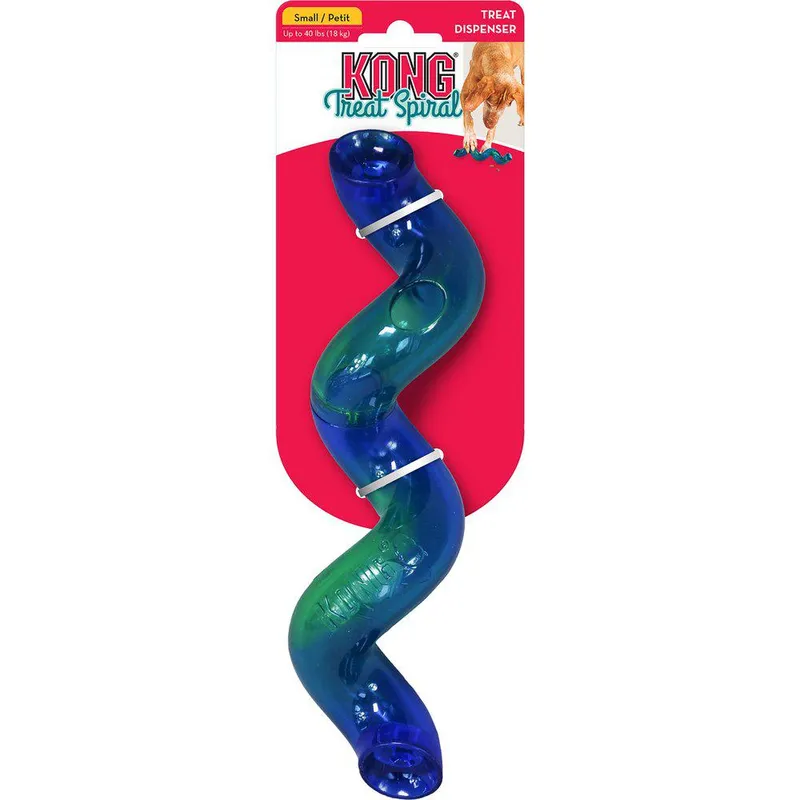 KONG Dog Toy Treat Spiral Stick Small 24cm