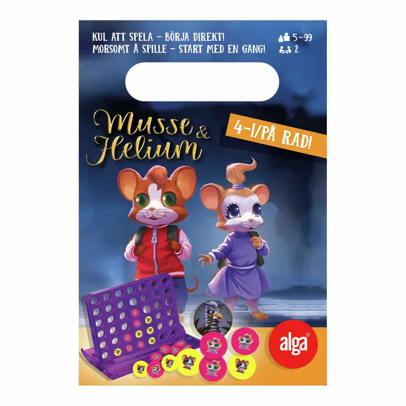 Musse & Helium 4 i rad (SE/NO)