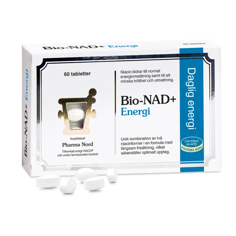 Pharma Nord Bio-NAD+ Energi 60 tabletter