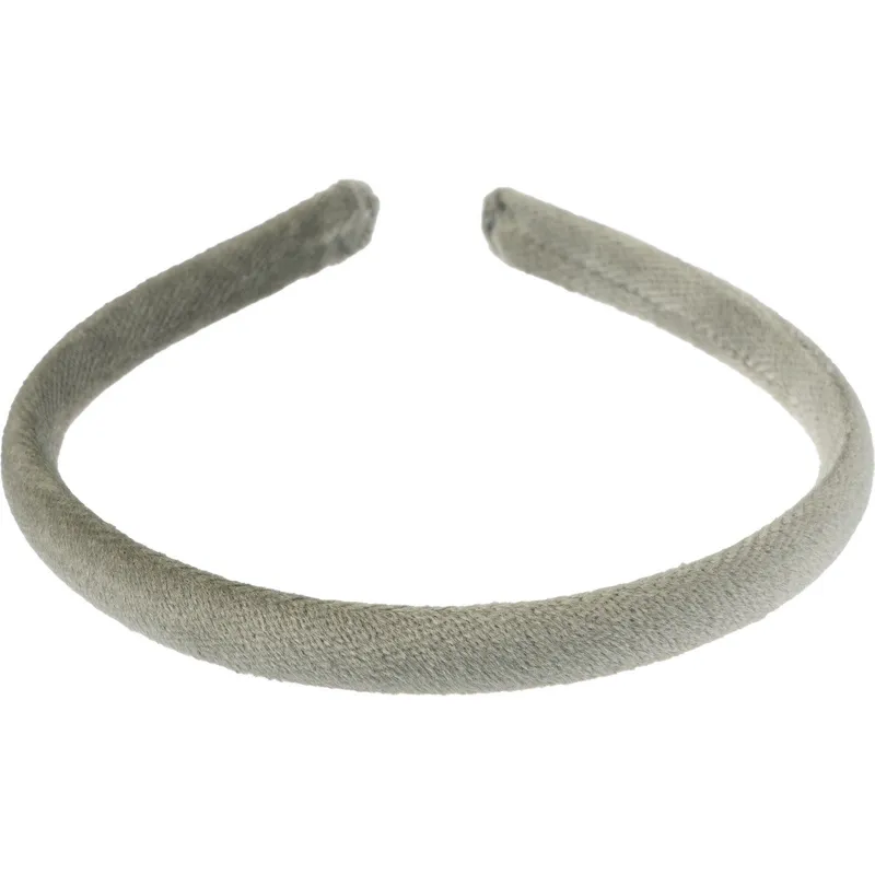 Dark Velvet Hair Band Thin Milieu Green – 1 pcs