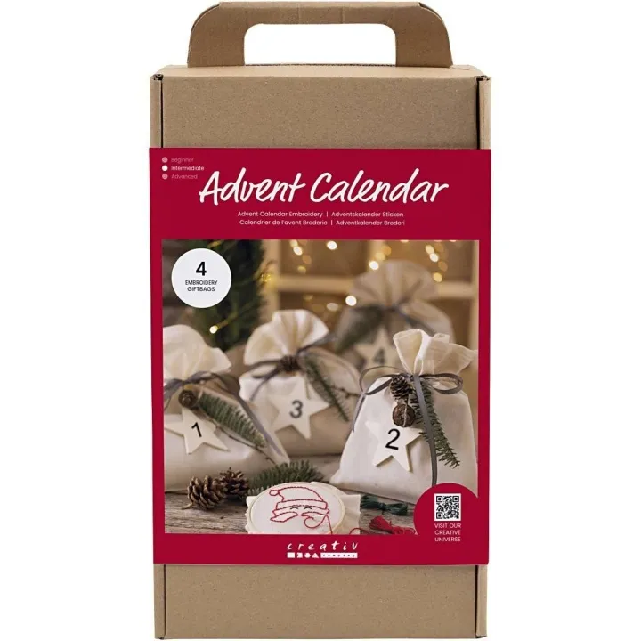 Adventskalender Broderi, 1 förp.