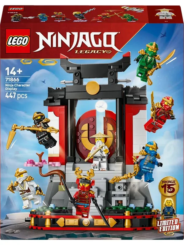 LEGO Ninjago 71866 Ninjafigurskollage - 15-årsjubileumsmodell