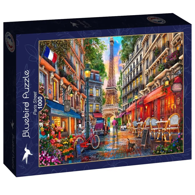 Bluebird Pussel - Gata i Paris 1000 bitar